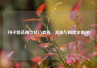 和平精英遁地技巧教程，真相与风险全揭秘