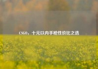 CSGO，十元以内手枪性价比之选