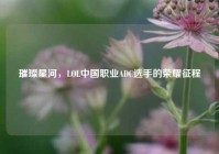 璀璨星河，LOL中国职业ADC选手的荣耀征程