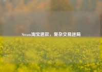 Steam淘宝退款，复杂交易迷局