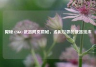 探秘 CSGO 武器网页商城，虚拟世界的武器宝库