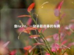 鲁F6CF93，一块承载故事的车牌