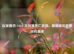 玩家模仿 CSGO 及阿狸死亡音效，展现虚拟世界别样追逐