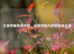 王者荣耀高等攻略，深度剖析与进阶指南大全