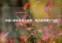 白鲨CF鼠标设置全解析，助力游戏实力飞升