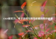 CSGO现实刀，电子游戏与现实收藏的奇妙邂逅
