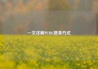 一文详解PUBG登录方式