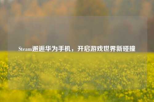 Steam邂逅华为手机，开启游戏世界新碰撞