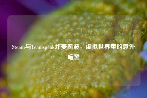 Steam与Teamspeak炸麦风波,虚拟世界里的意外喧嚣