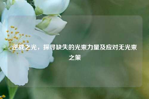 逆战之光,探寻缺失的光束力量及应对无光束之策