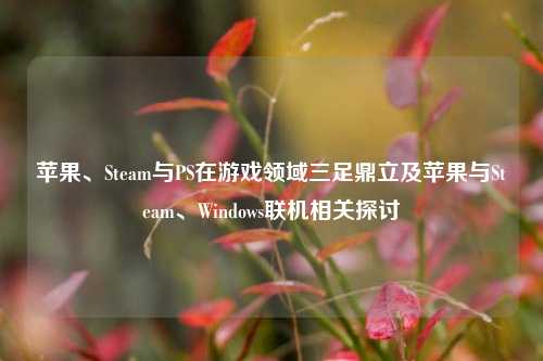 苹果、Steam与PS在游戏领域三足鼎立及苹果与Steam、Windows联机相关探讨