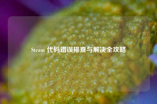 Steam 代码错误排查与解决全攻略