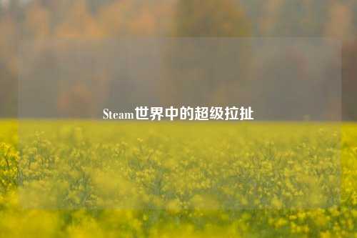 Steam世界中的超级拉扯