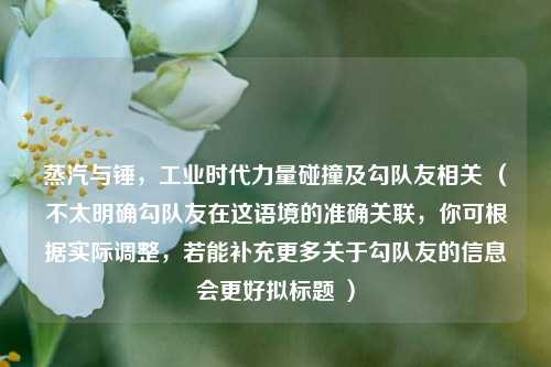 蒸汽与锤,工业时代力量碰撞及勾队友相关 (不太明确勾队友在这语境的准确关联,你可根据实际调整,若能补充更多关于勾队友的信息会更好拟标题 )