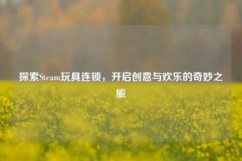 探索Steam玩具连锁,开启创意与欢乐的奇妙之旅